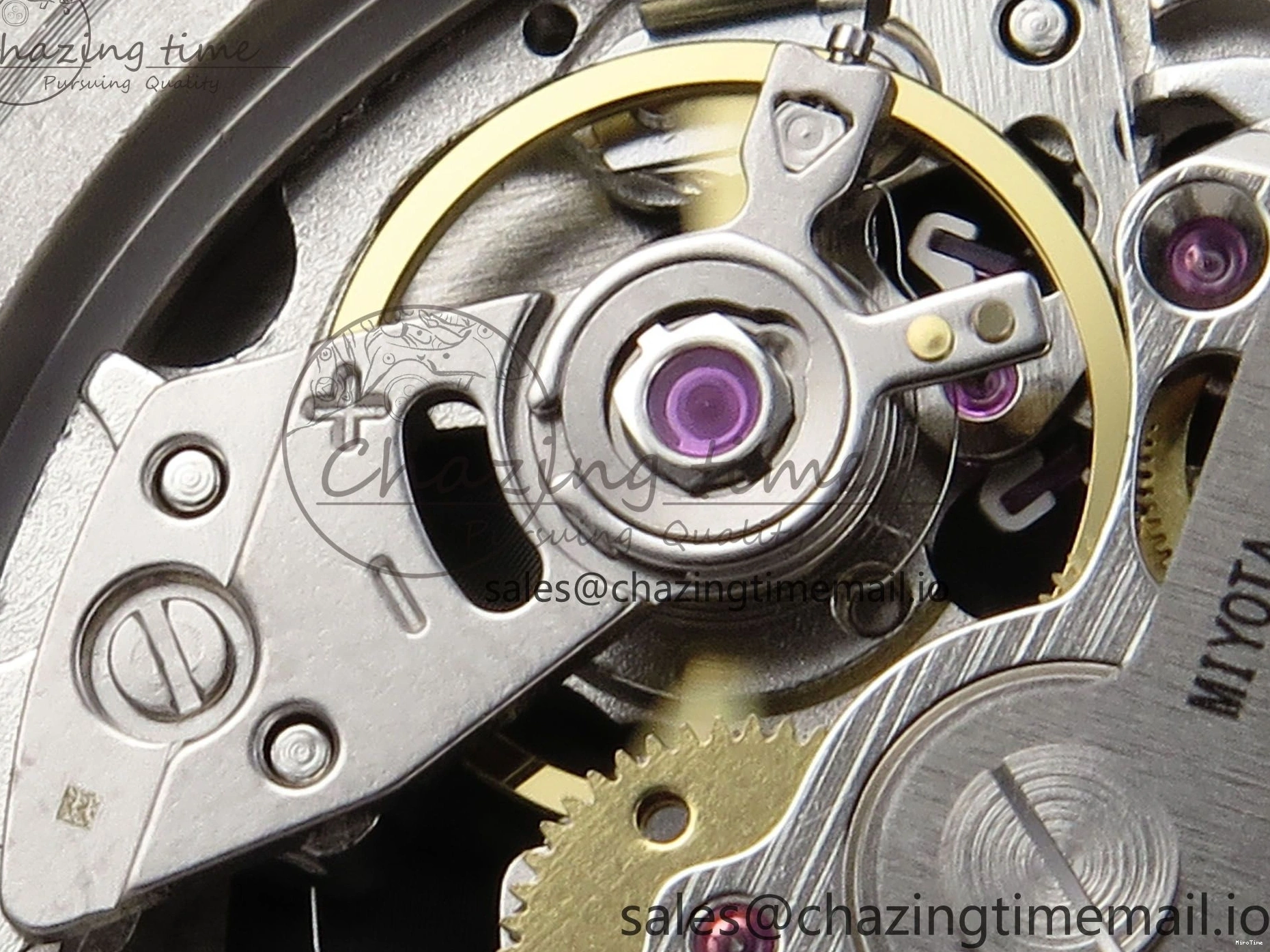 MIROTIME 0130 Big Pilot IW329701 M+F 1:1 Best Edition Black Dial on Brown Leather Strap MY RelaxedFit 7005